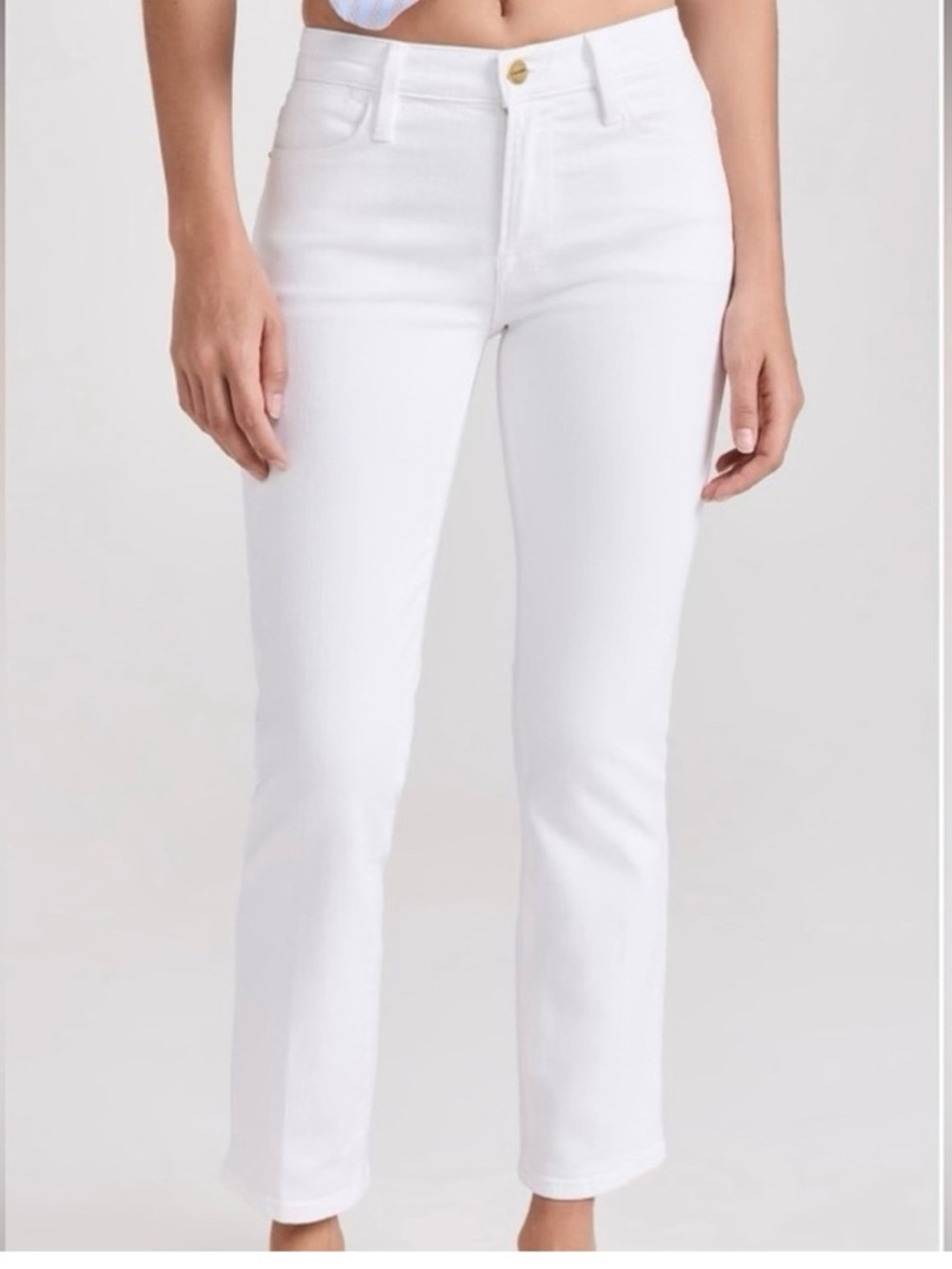 Frame women’s white jeans